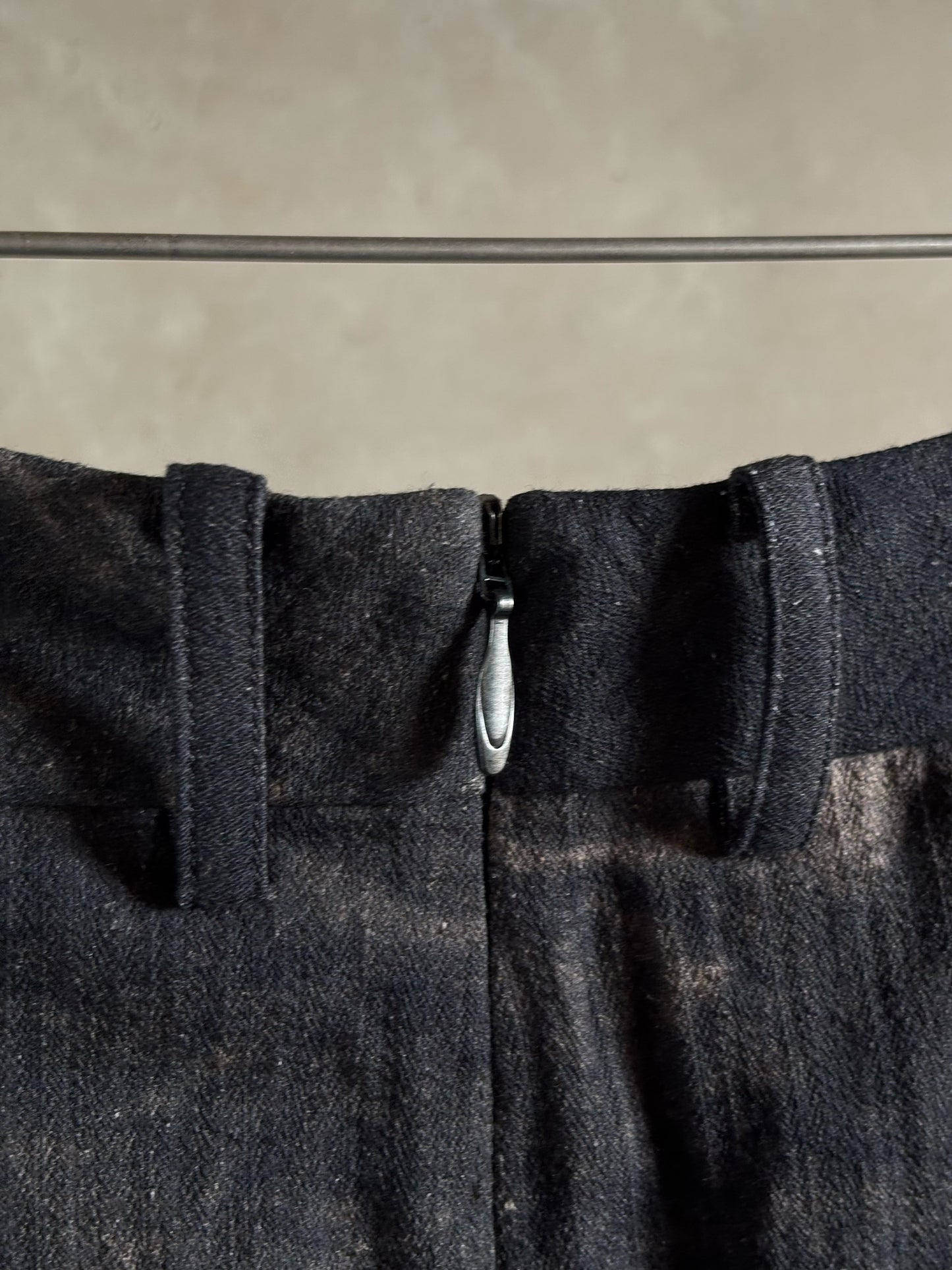 A-shaped print skirt