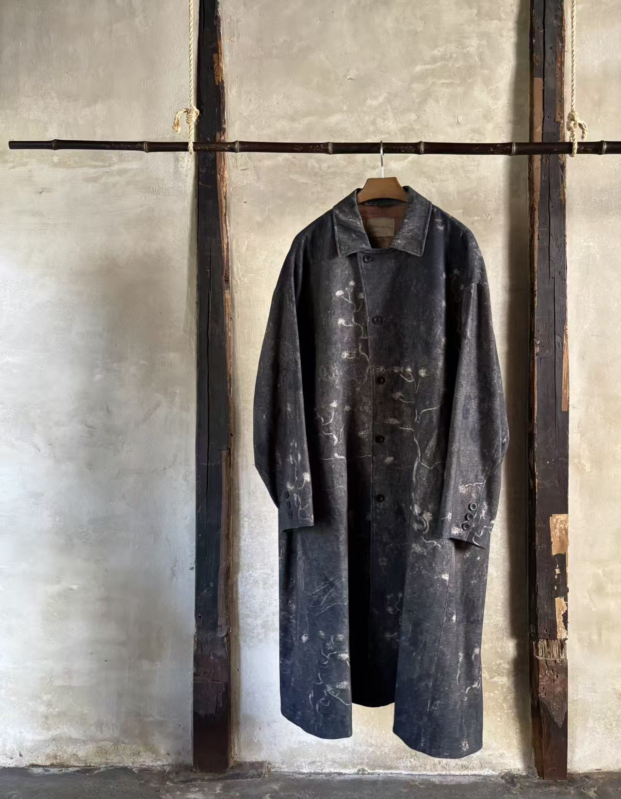Oversized overcoat
