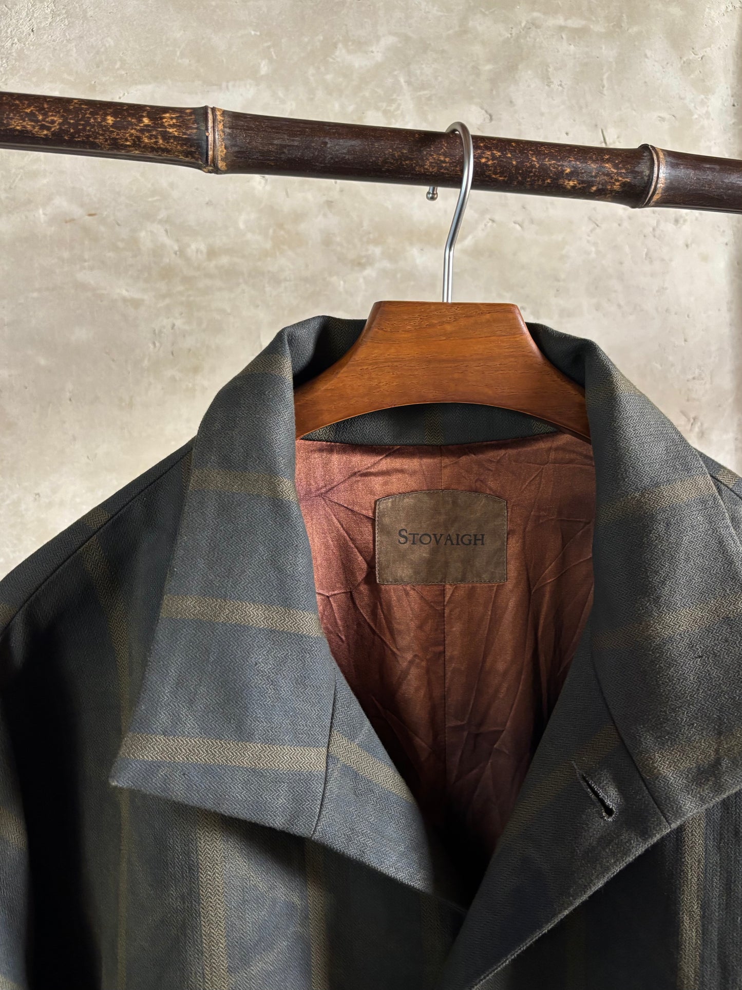 Shoulder relax travel overcoat